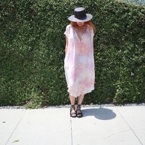 Raquel Allegra rose quartz color dress size 2